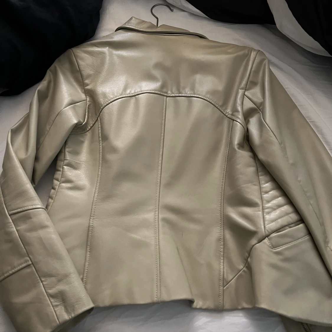 läder jacka  - 91