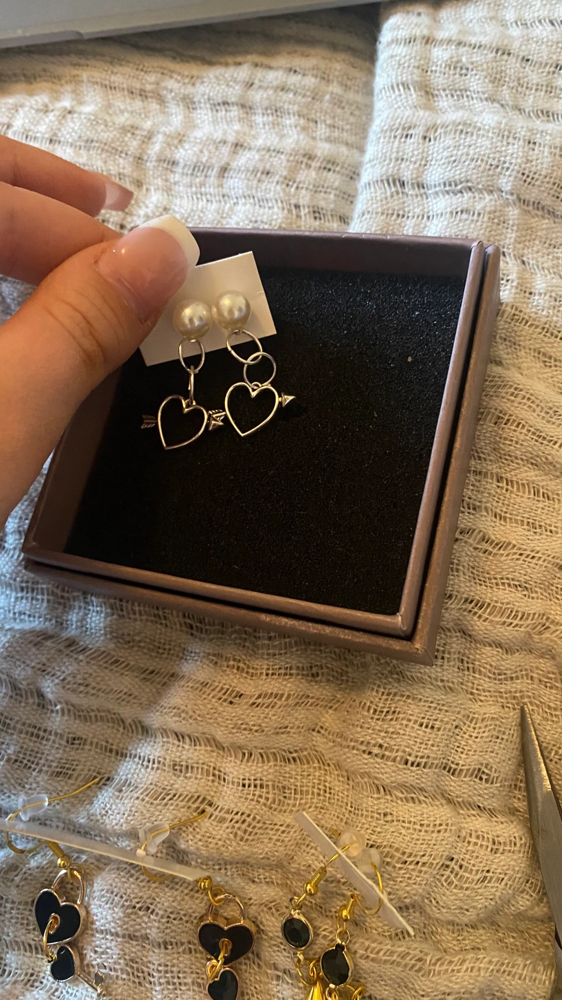 Egengjorda örhängen  - 90