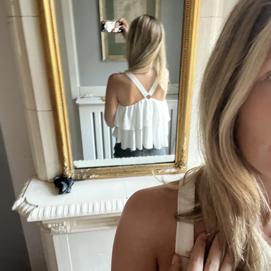 Vit somrig topp - 91