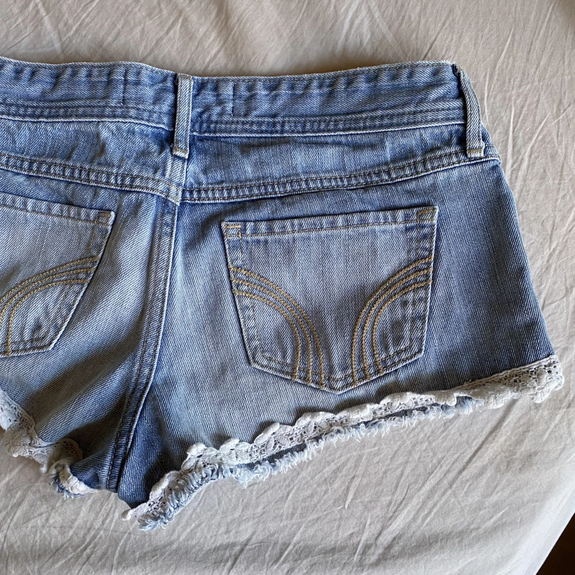 Low rise jeansshorts  - 91