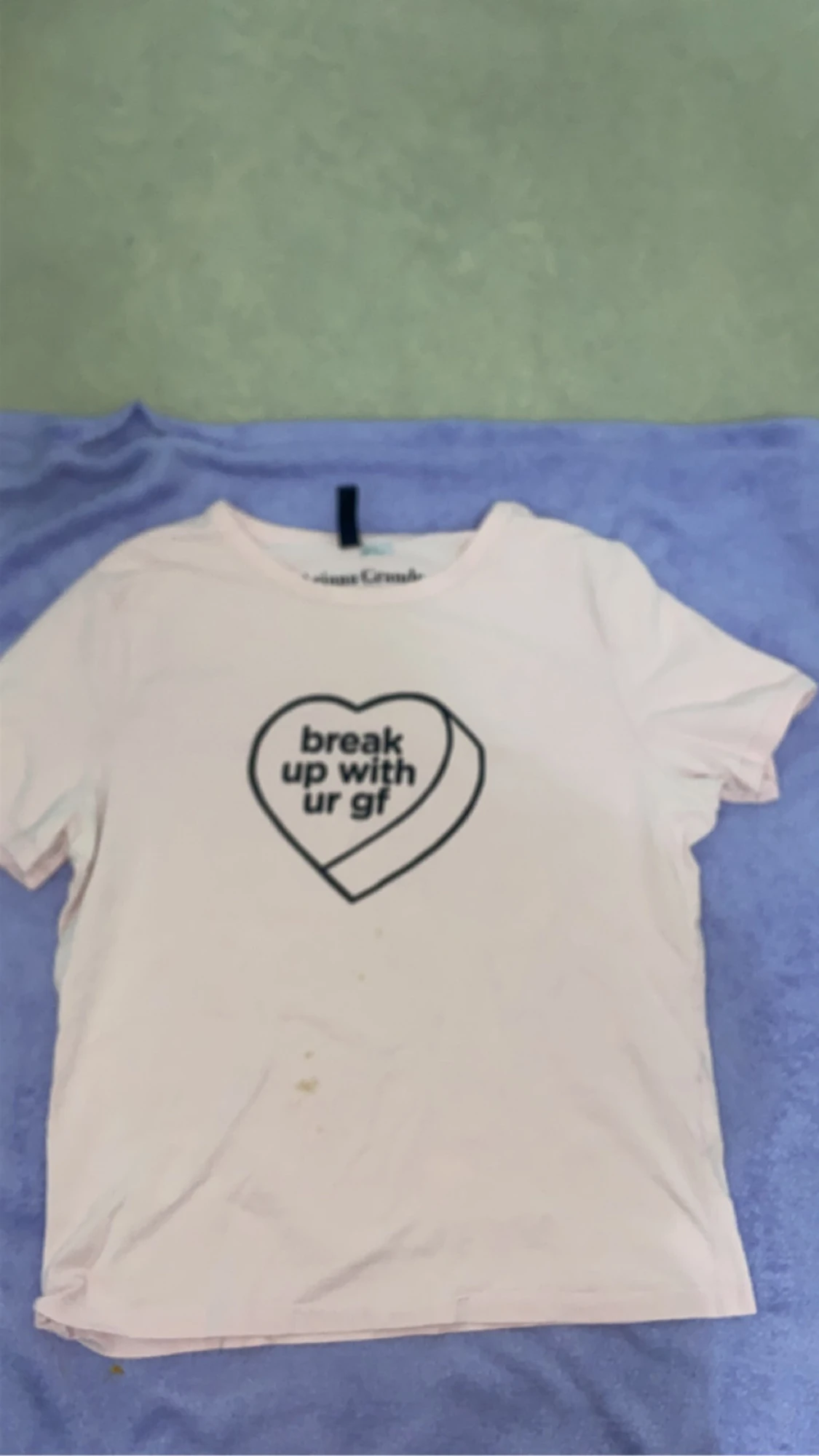 Break up with ur girlfriend croptop💞