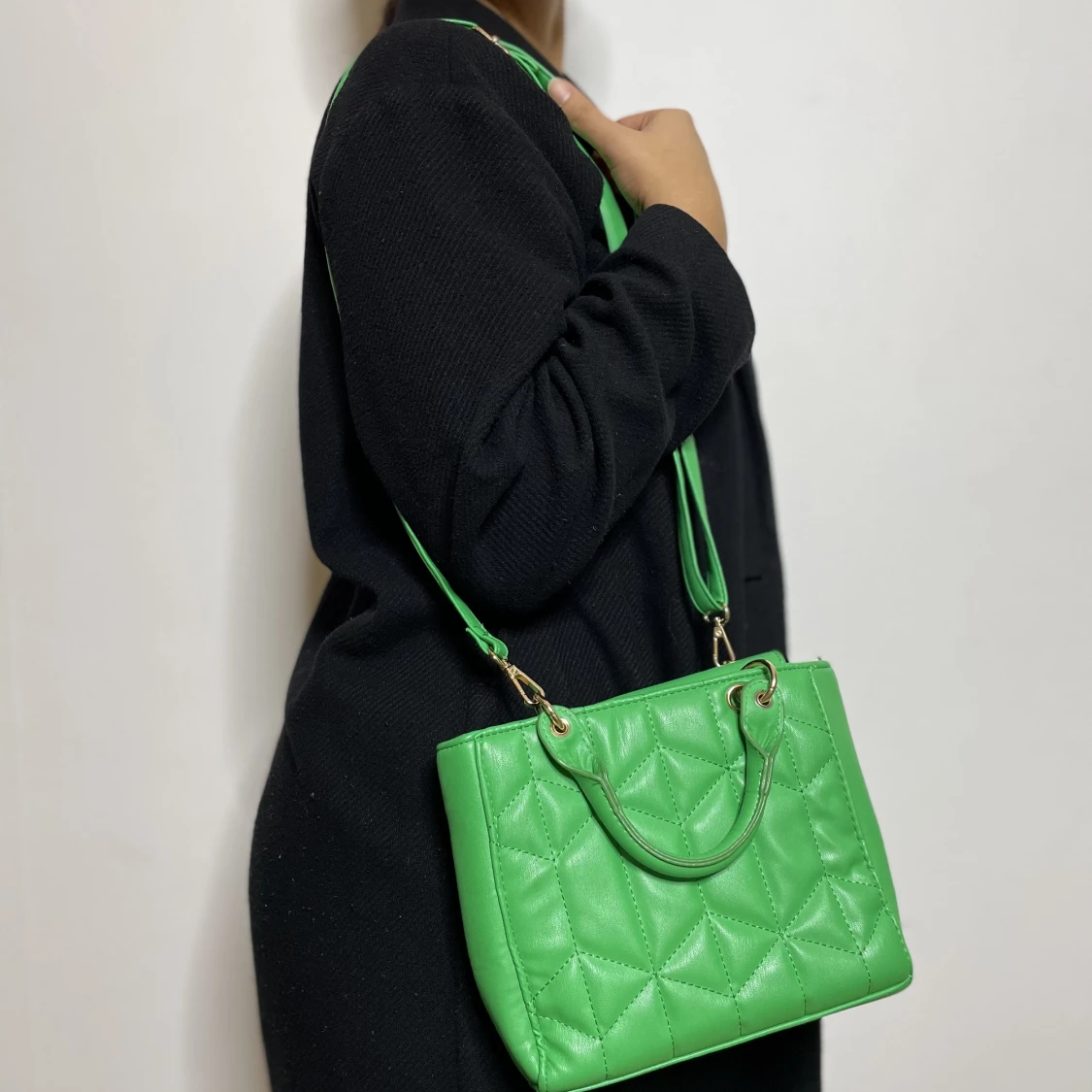 Grön handväska  - 90