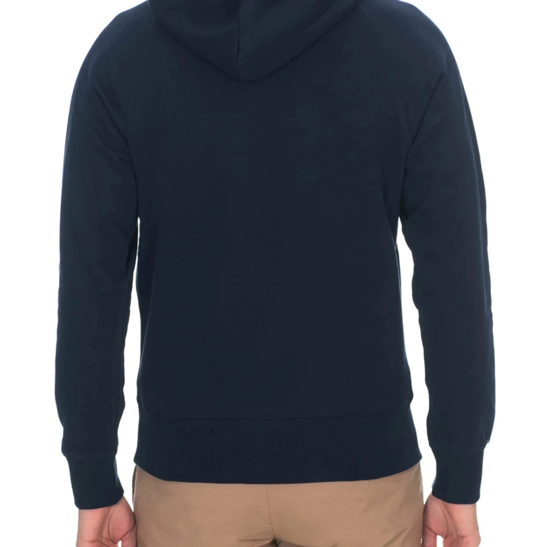 Stripe Sweat Hoodie Evening Blue - 90