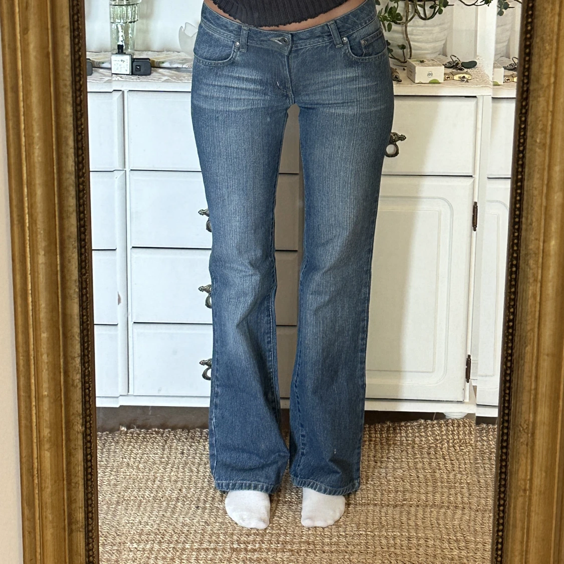 Lågmidjade jeans  - 91