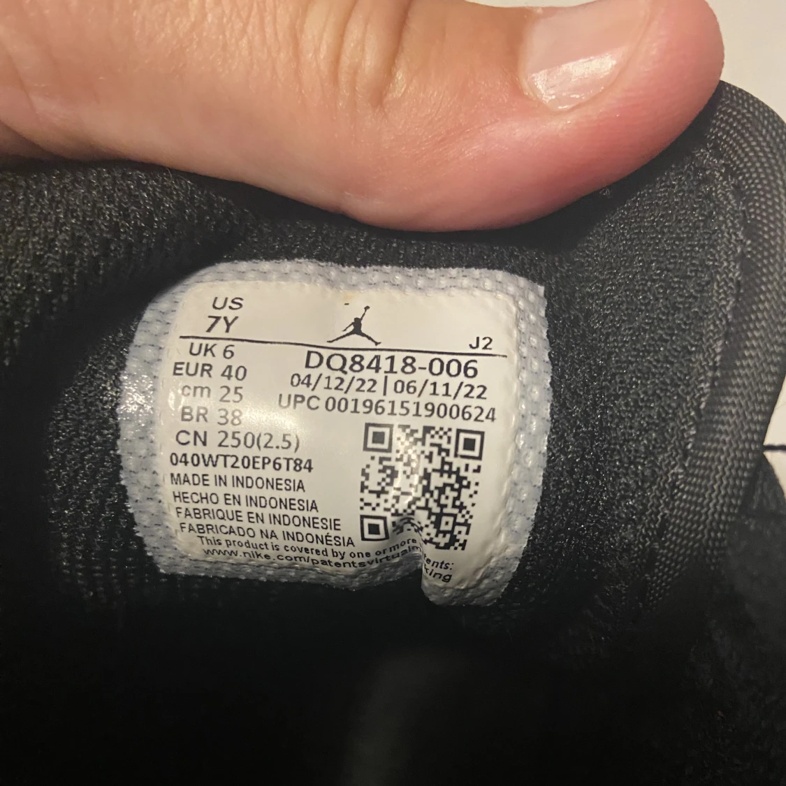 Nike air jordon strl 40 - 90
