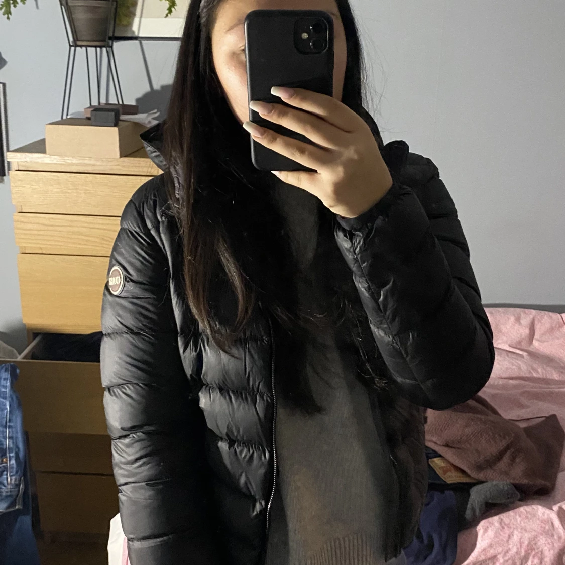 Svart Colmar jacka dam