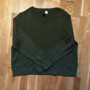 Grön stickad tröja! - Fin stickad tröja från h&m!