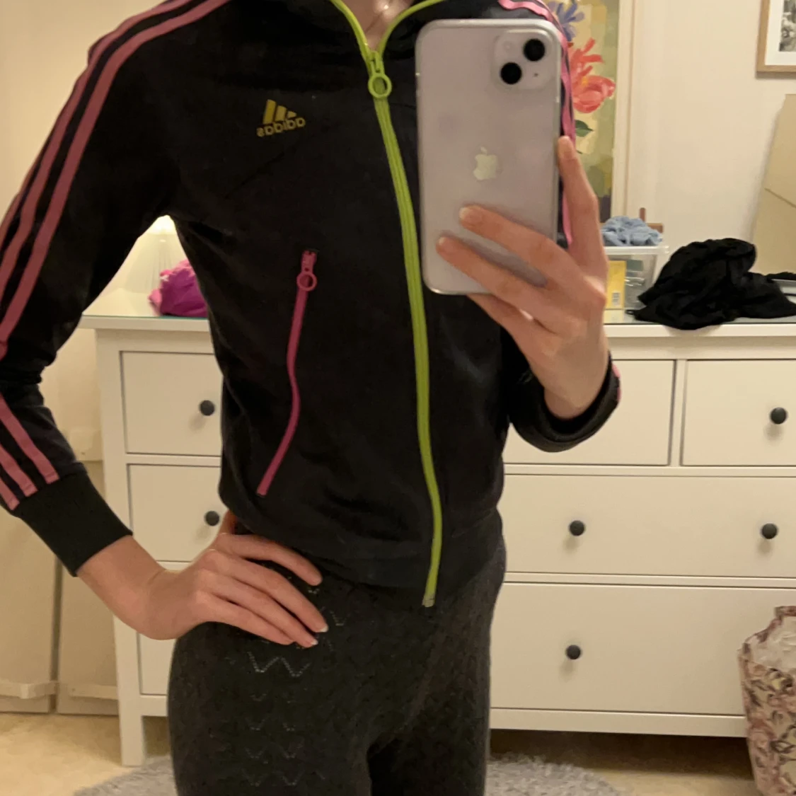 Supercool adidas vintage trädningsjacka 🌟