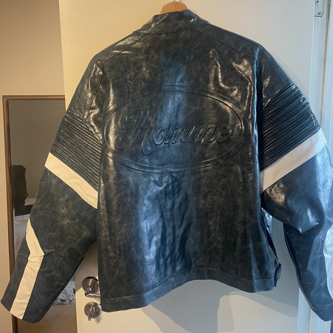 Boxig bikerjacka/ skinnjacka PU - 90