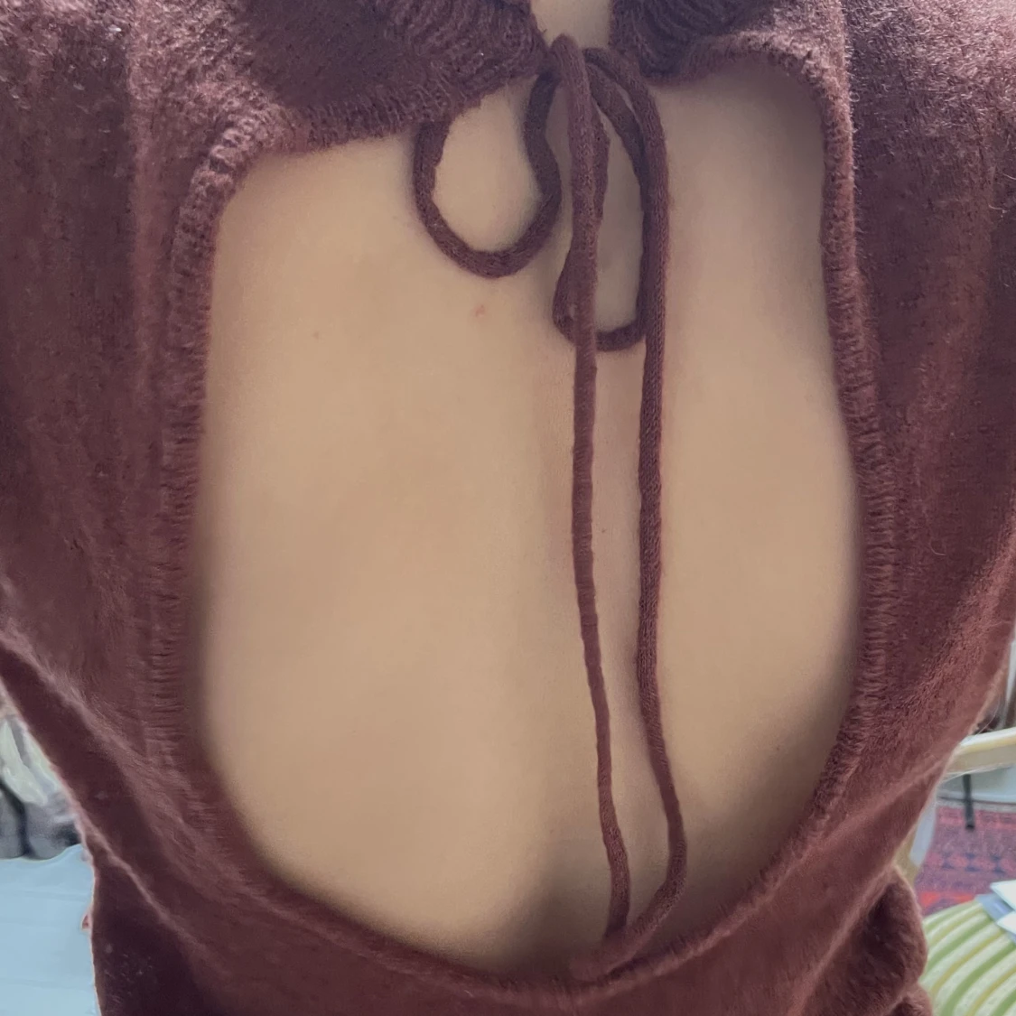 Stickad tunn tröja - 91