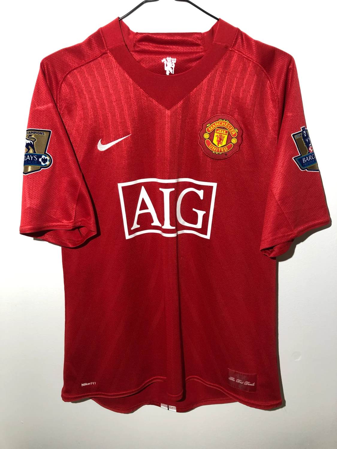 Manchester United fotbollströja 2007/2008 Ronaldo - 90