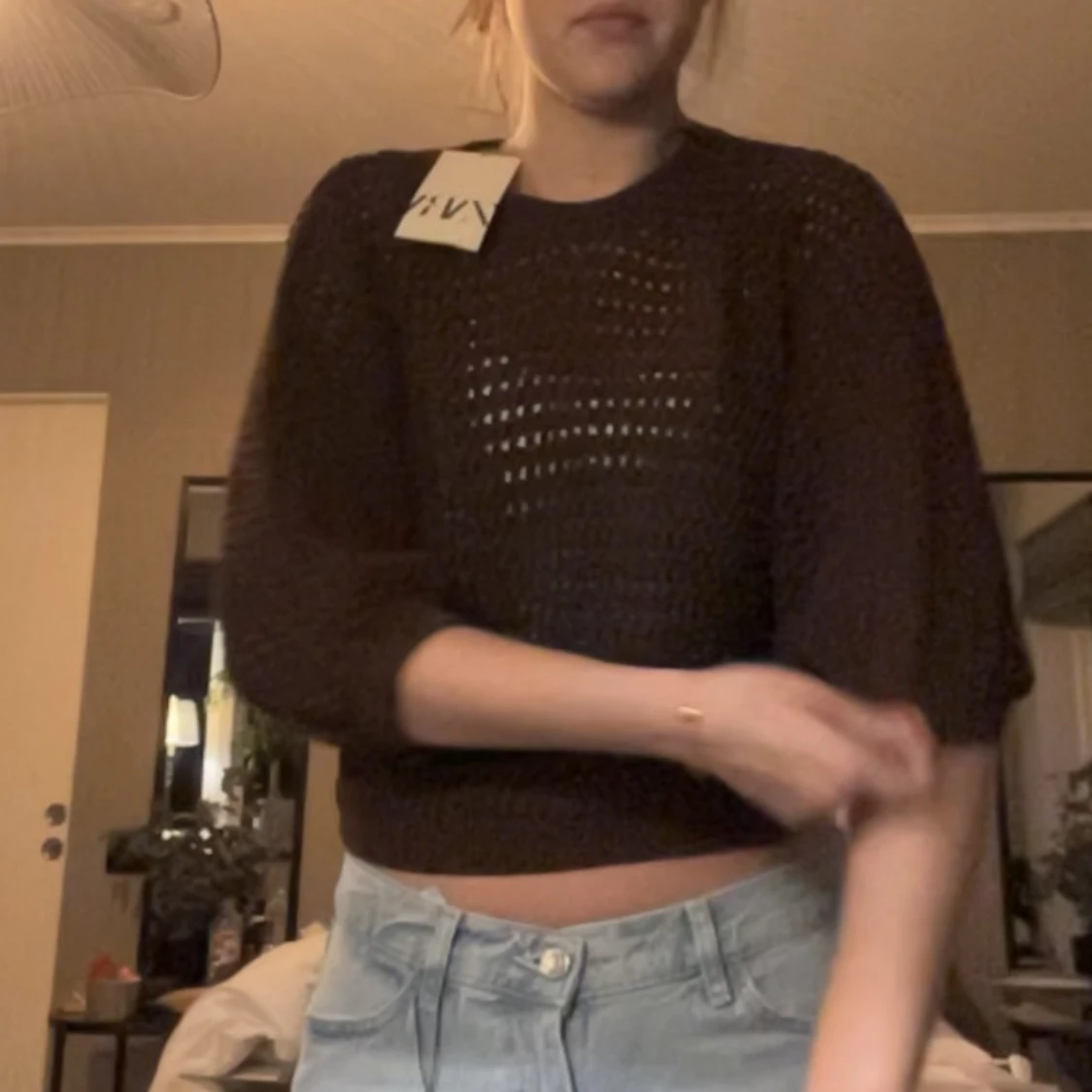 Trekvartsärmad tröja - 90