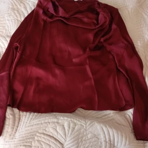 Vinröd blus - Det här är vinröd blus som är från Ellos. Det är storlek 38/40.