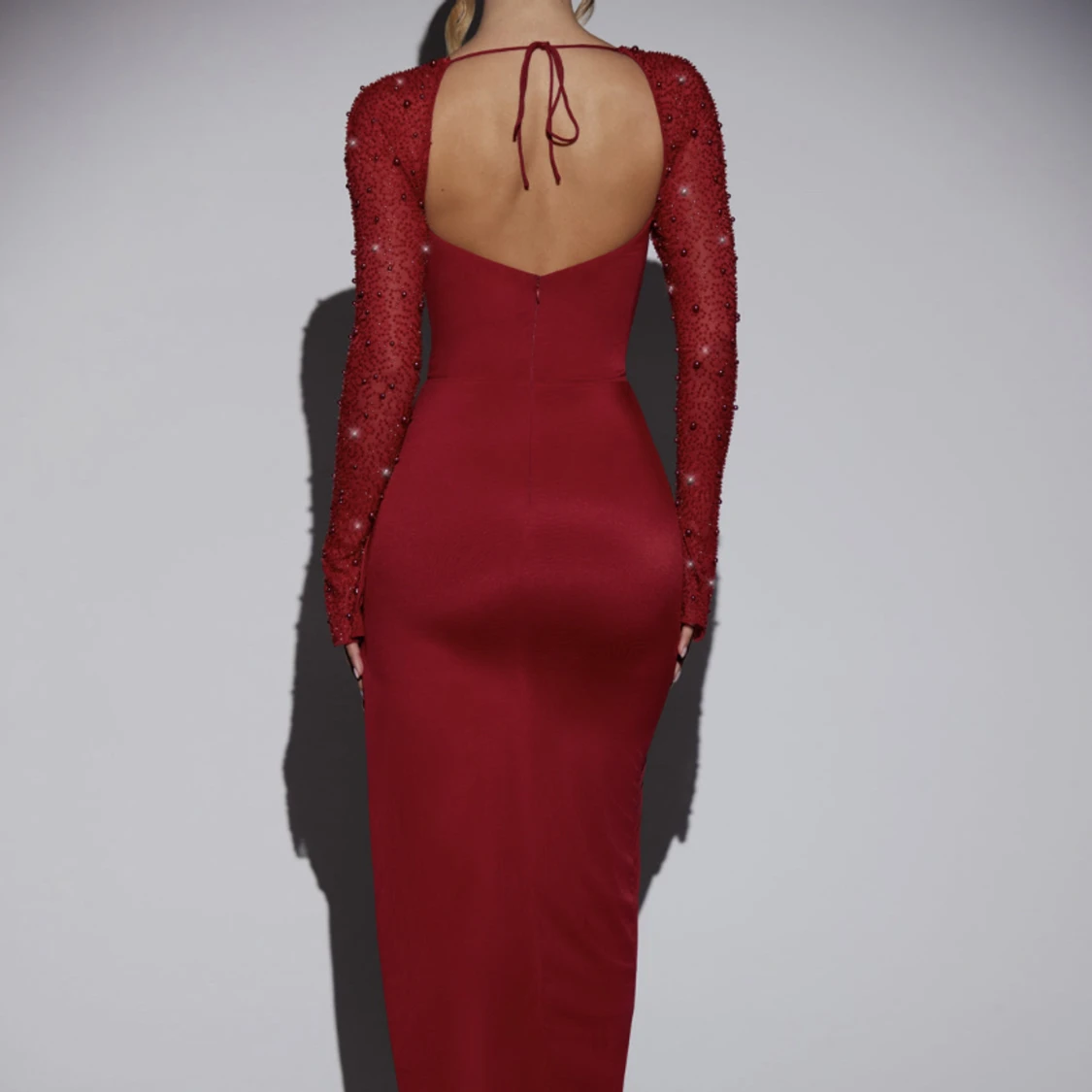 Röd klänning  - 90