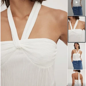 Plisserad topp med knutdetalj - Denna helt oanvända topp från nakd. Originalpris 279. Säljer för 150