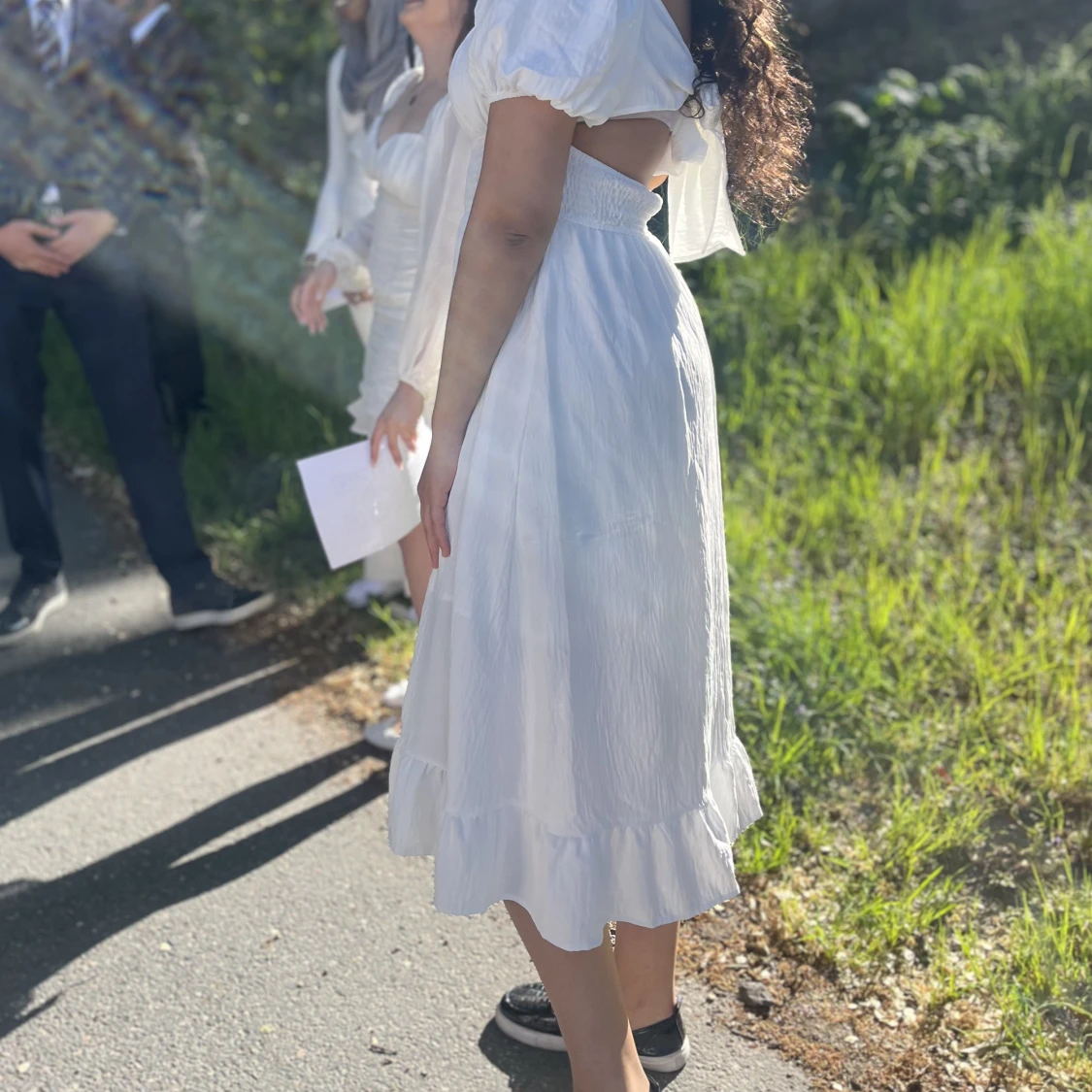 Vit klänning - 91