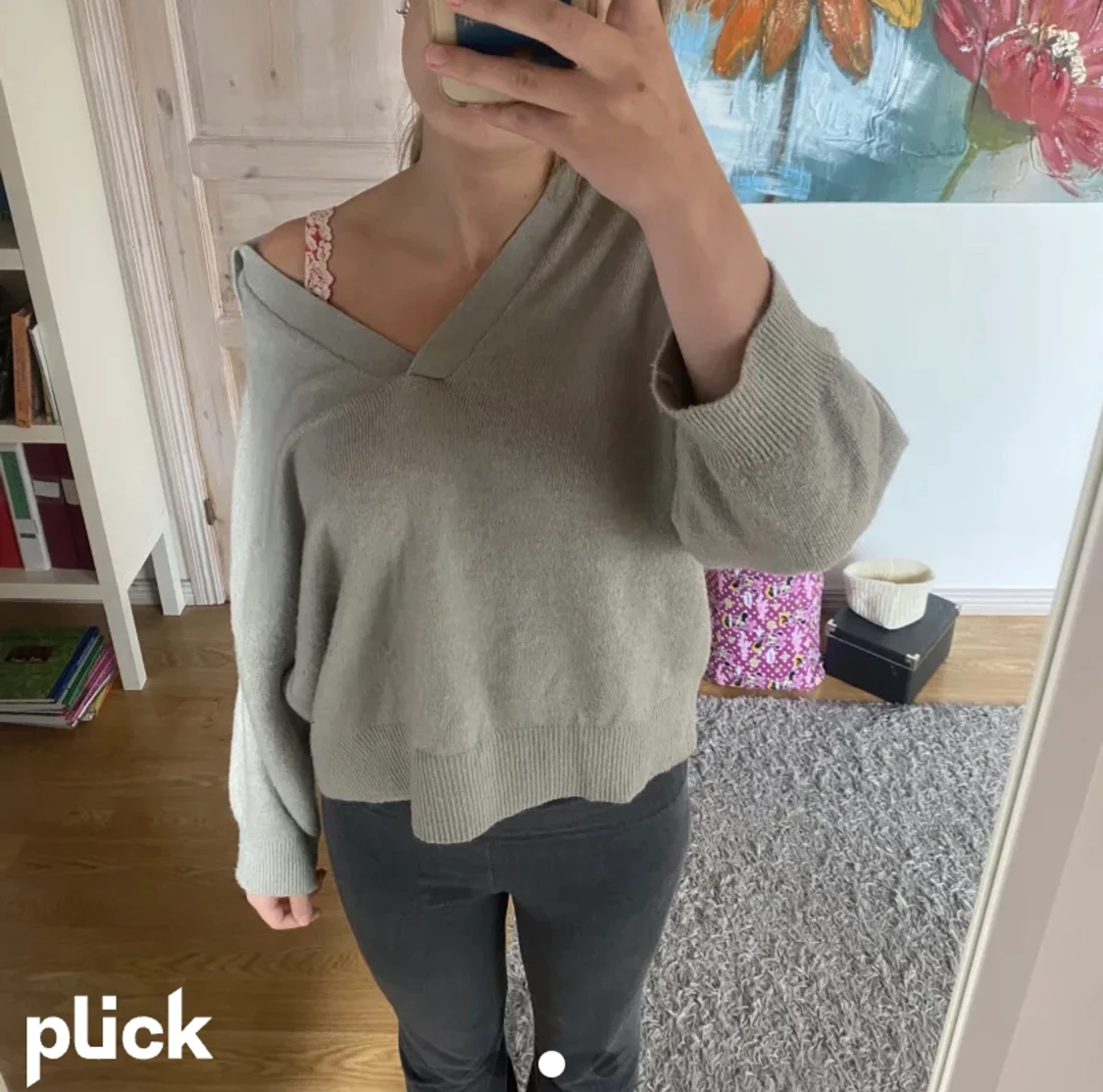 Stickad tröja 💕 - 90