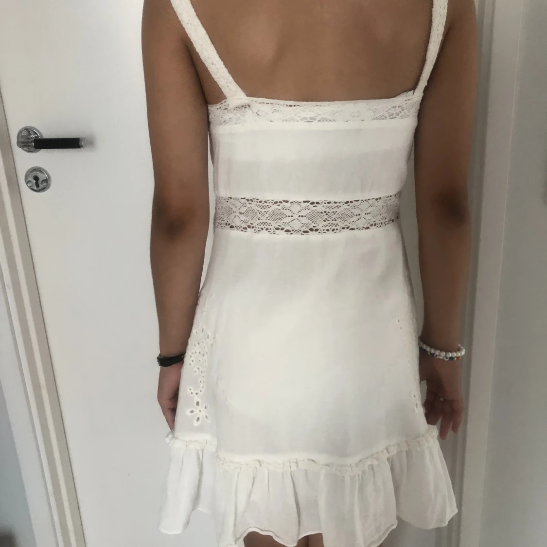 Vit klänning  - 90