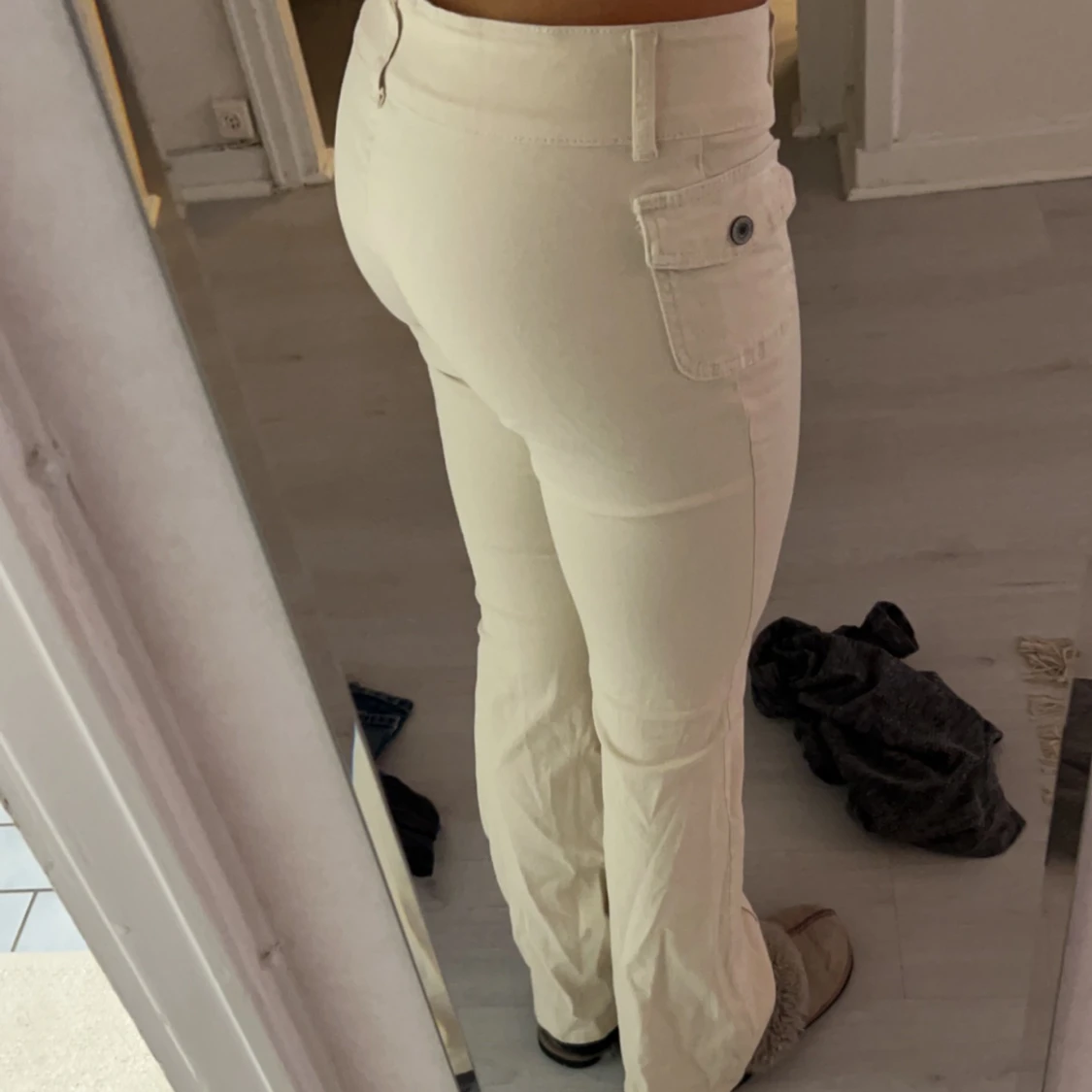 Lågmidgade byxor - 90