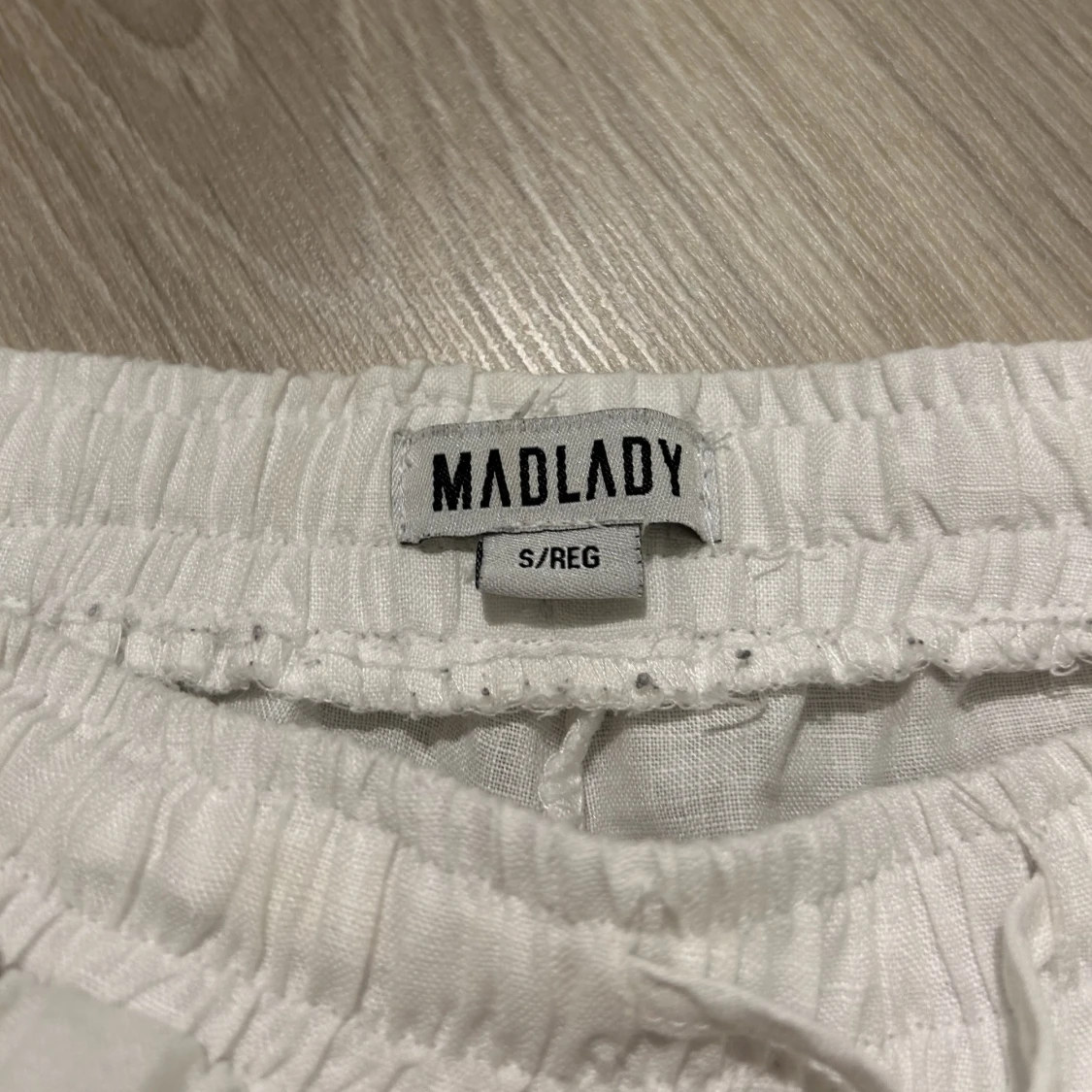 Linnebyxor vita  - 91