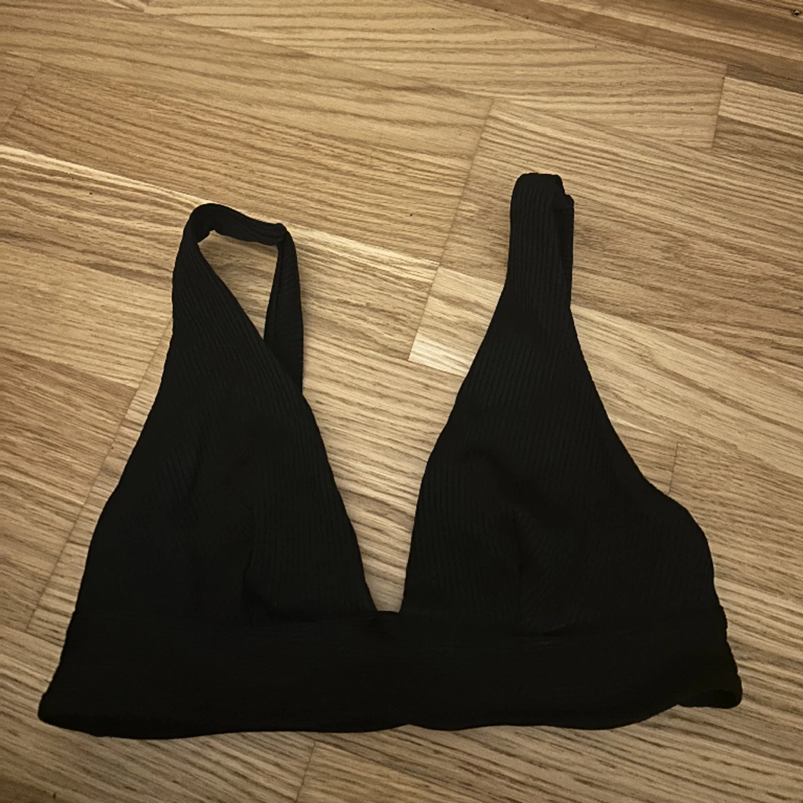 Svart bikini topp