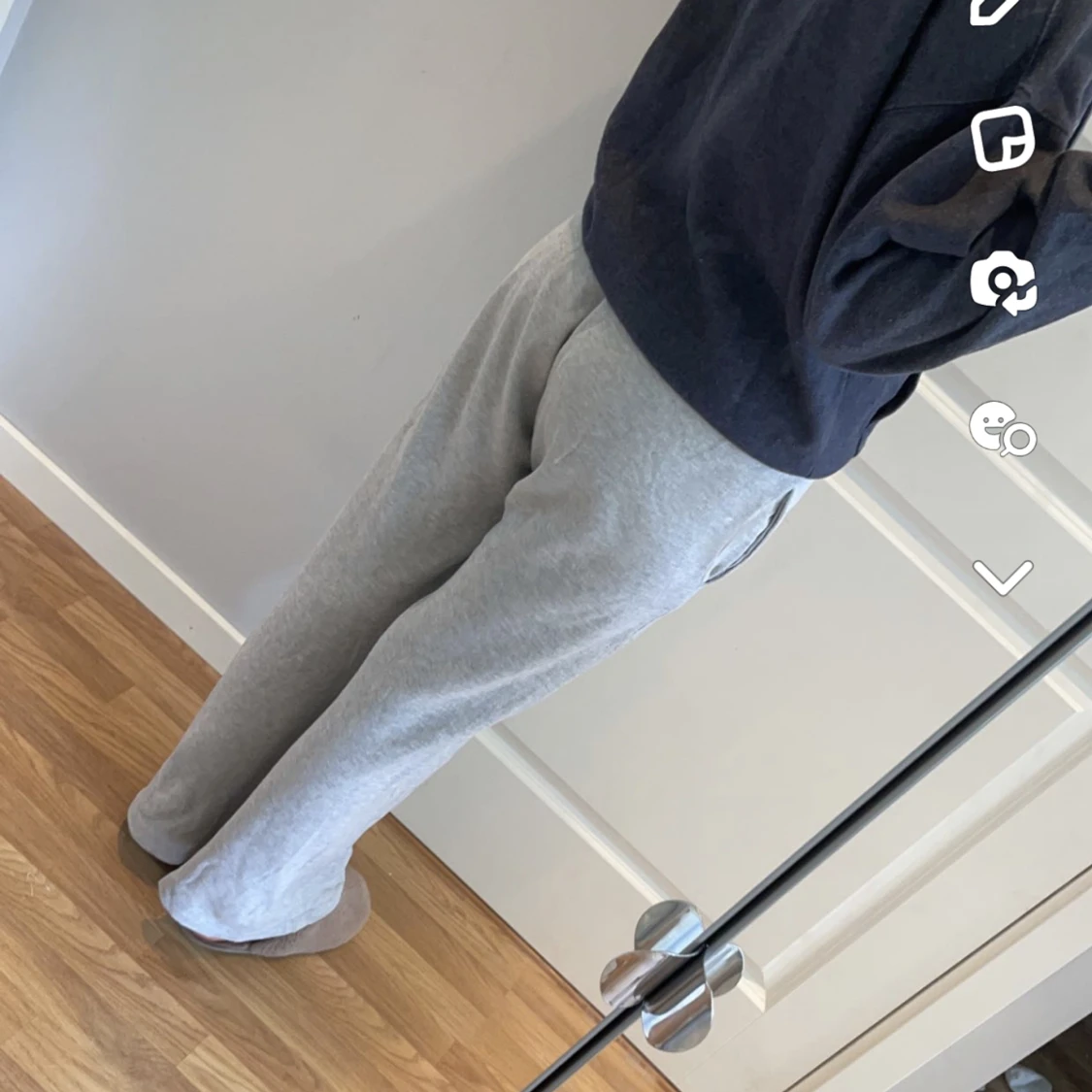 Lågmidjade mjukisbyxor - 91