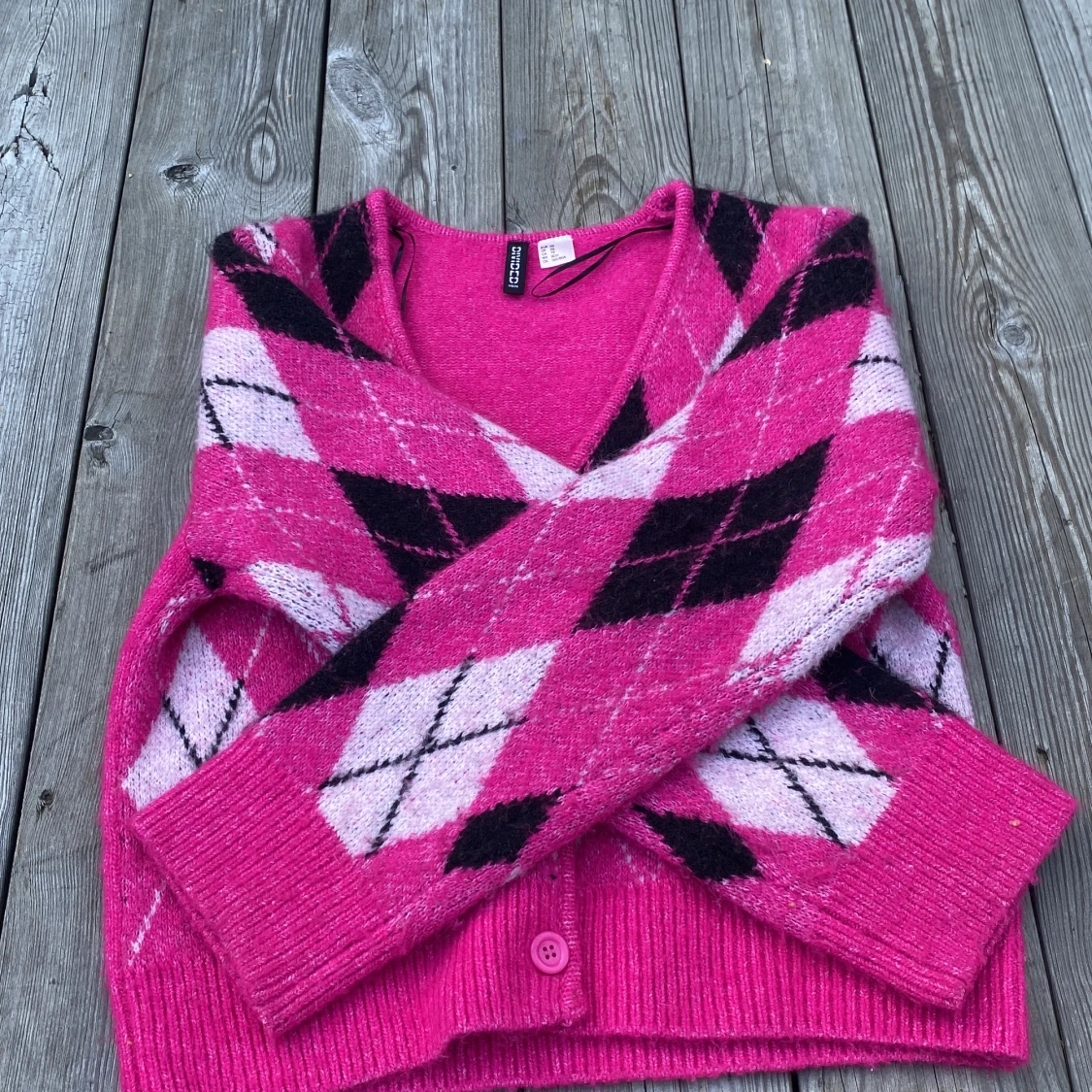Pink cardigan - 90
