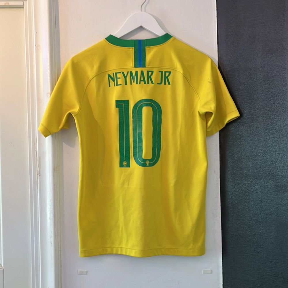 Brazil Fotbollströja Neymar JR