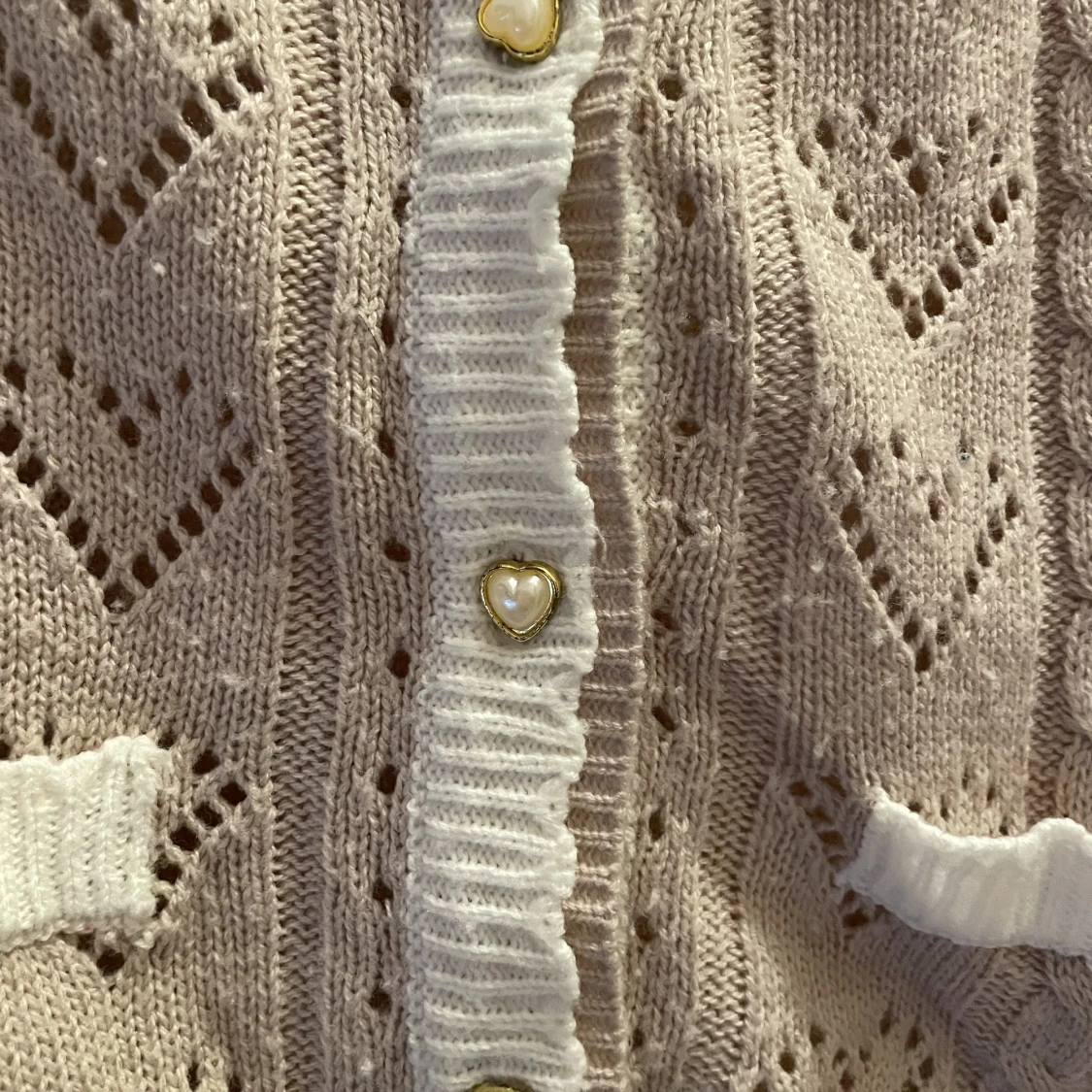 Stickad kofta  - 90