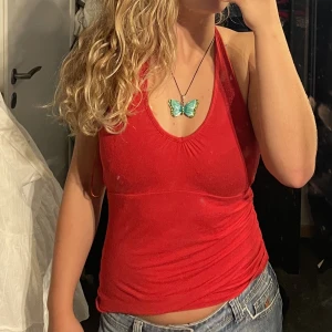 Linne - Rött supergulligt linne 