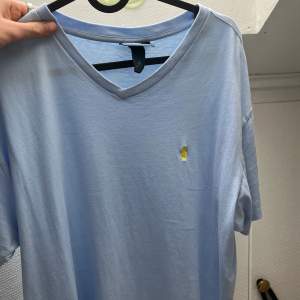 Säljer denna ljusblå polo T-shirt i stl M. Nästan helt oanvänd sick 10/10 säljer på grund av att den är för stor för mig. Pris kan diskuteras vid snabb affär.