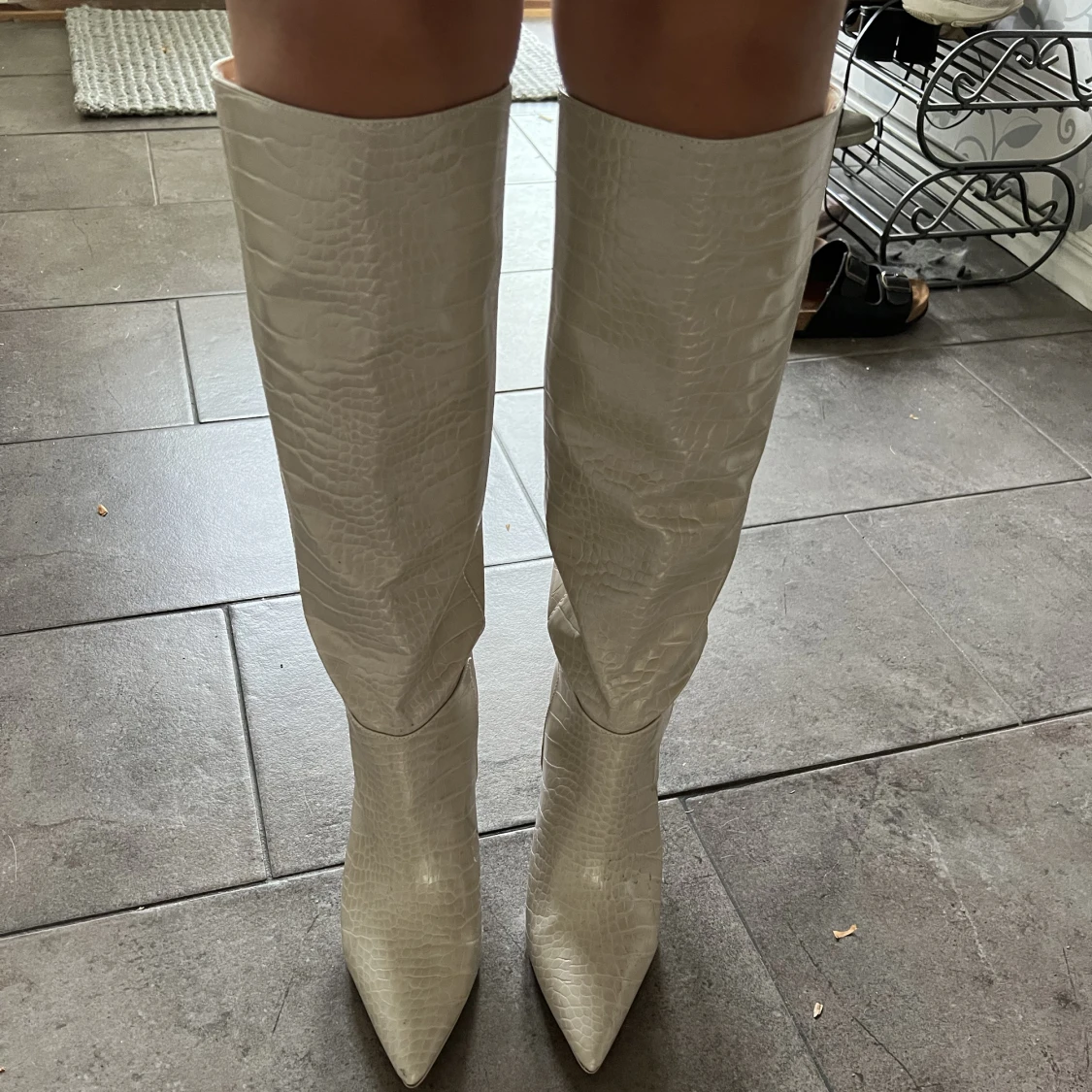 Stövlar med klack  - 90