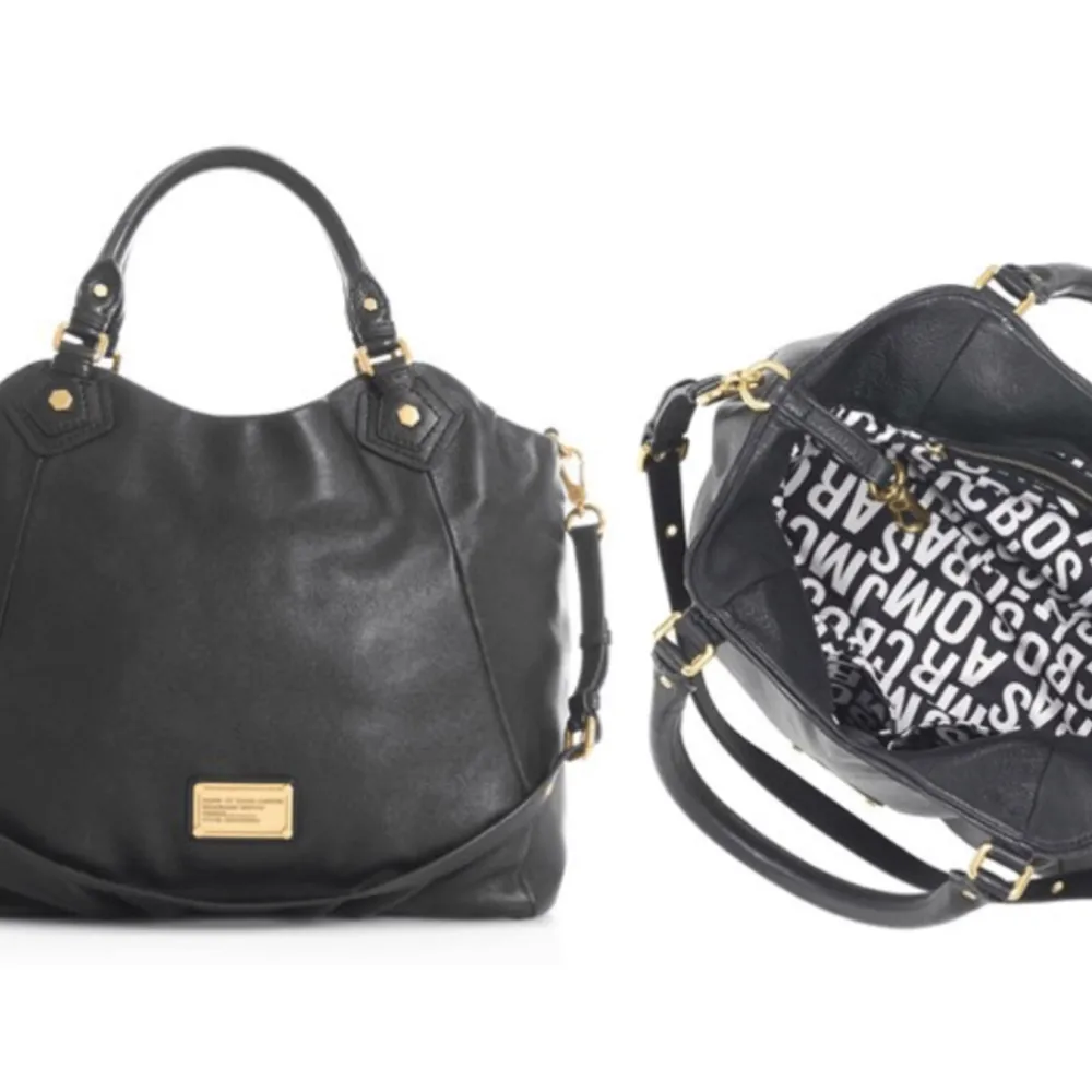 Marc Jacobs väska med tillhörande plånbok i mycket fin skick.. Väskor.