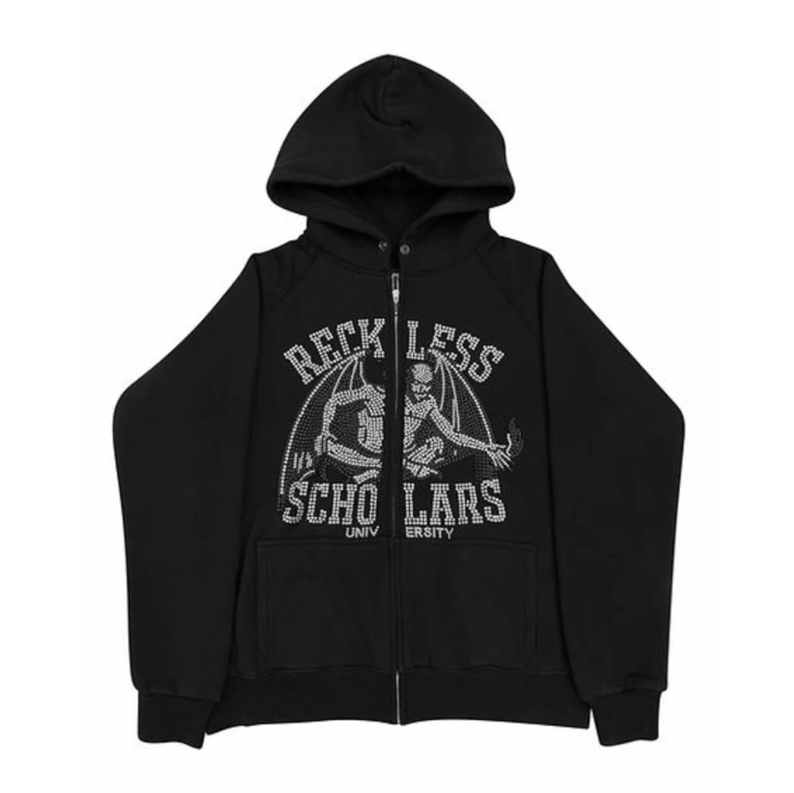 Reckless scholars zip hoodie  - 90