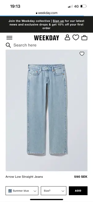 (ANDRA BILDEN ÄR LÅNAD) säljer dessa sjukt snygga weekday jeans då dom ej används längre💓dom är i väldigt bra skick!