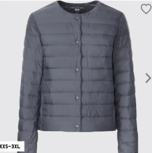 Uniqlo jacka - Säljer en av mina favorit jackor, pris kan diskuteras! Grå/blå förg