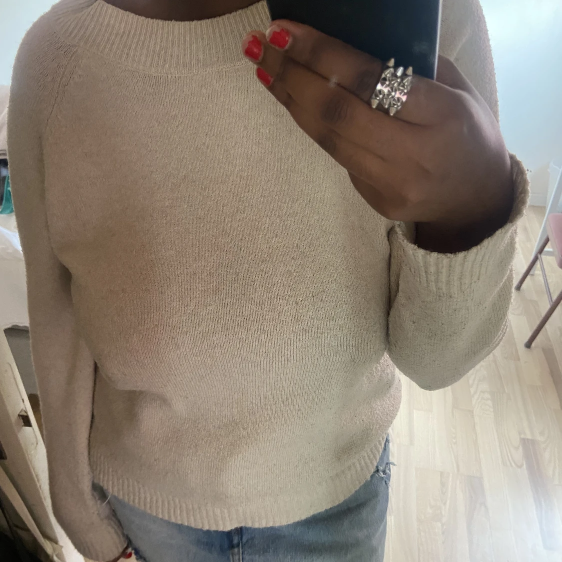 Stickad tröja  - 91