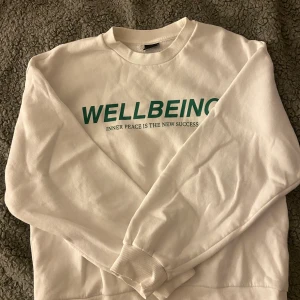 Sweatshirt med tryck - Säljer min sweatshirt ifrån Gina tricot. Den är använd men i väldigt bra skick. Bekväm och snygg. Storlek S! 