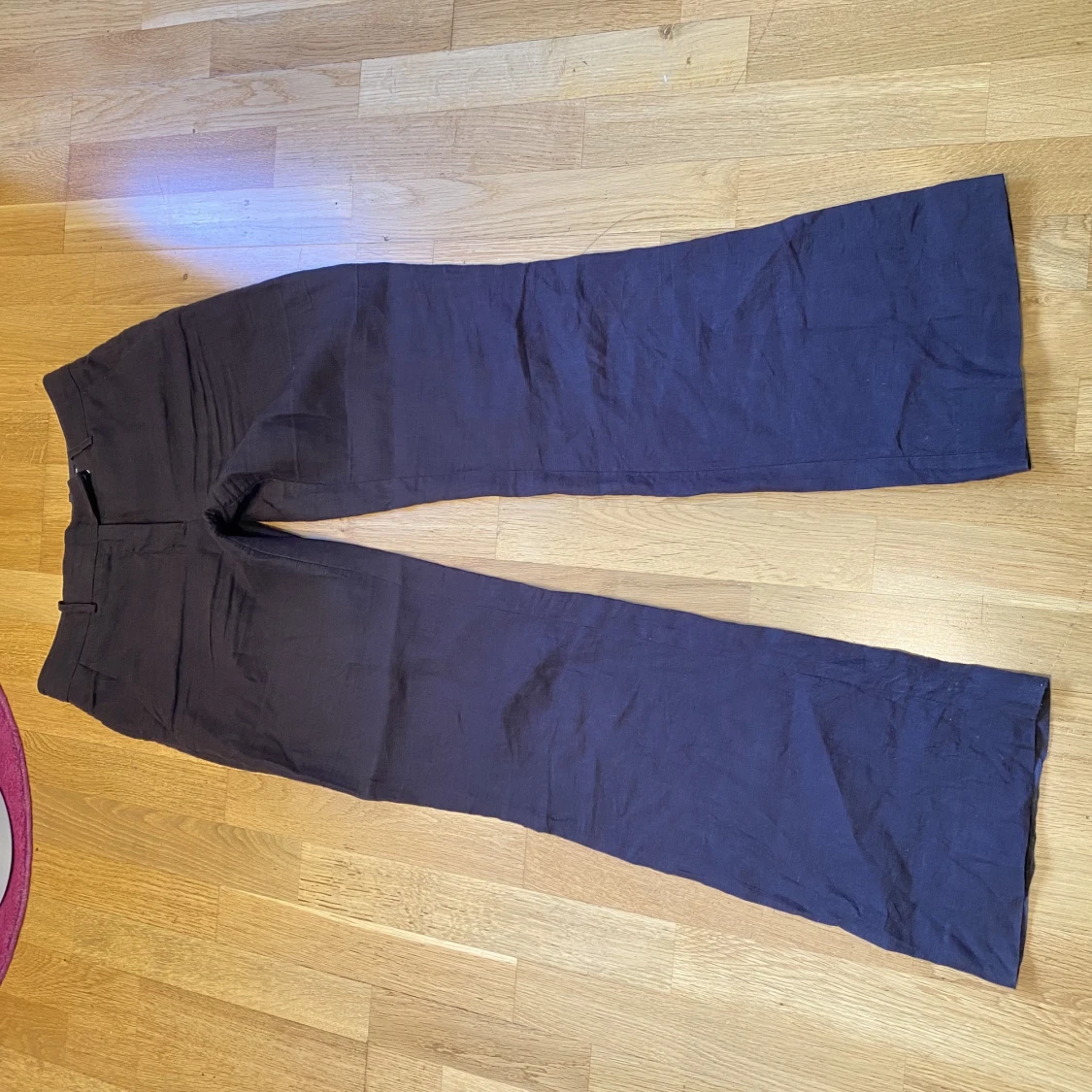 Bruna kostymbyxor linne - 91