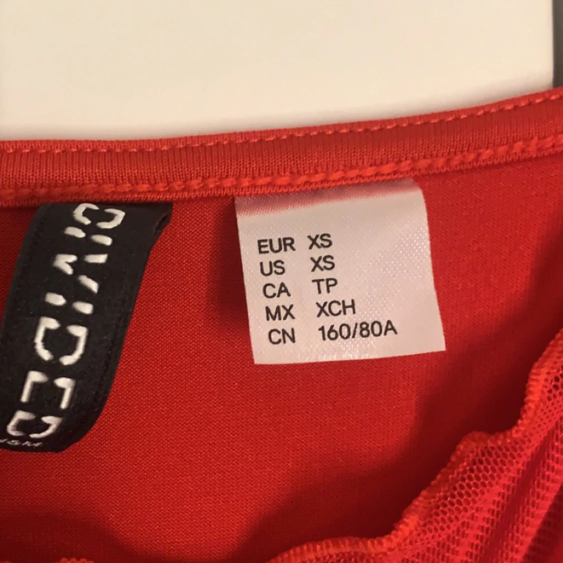 Röd klänning  - 91