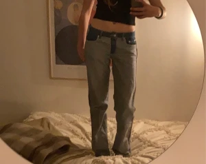 Weekday jeans - Säljer dess urcoola jeans från weekday!😍 Är 171 cm lång💕