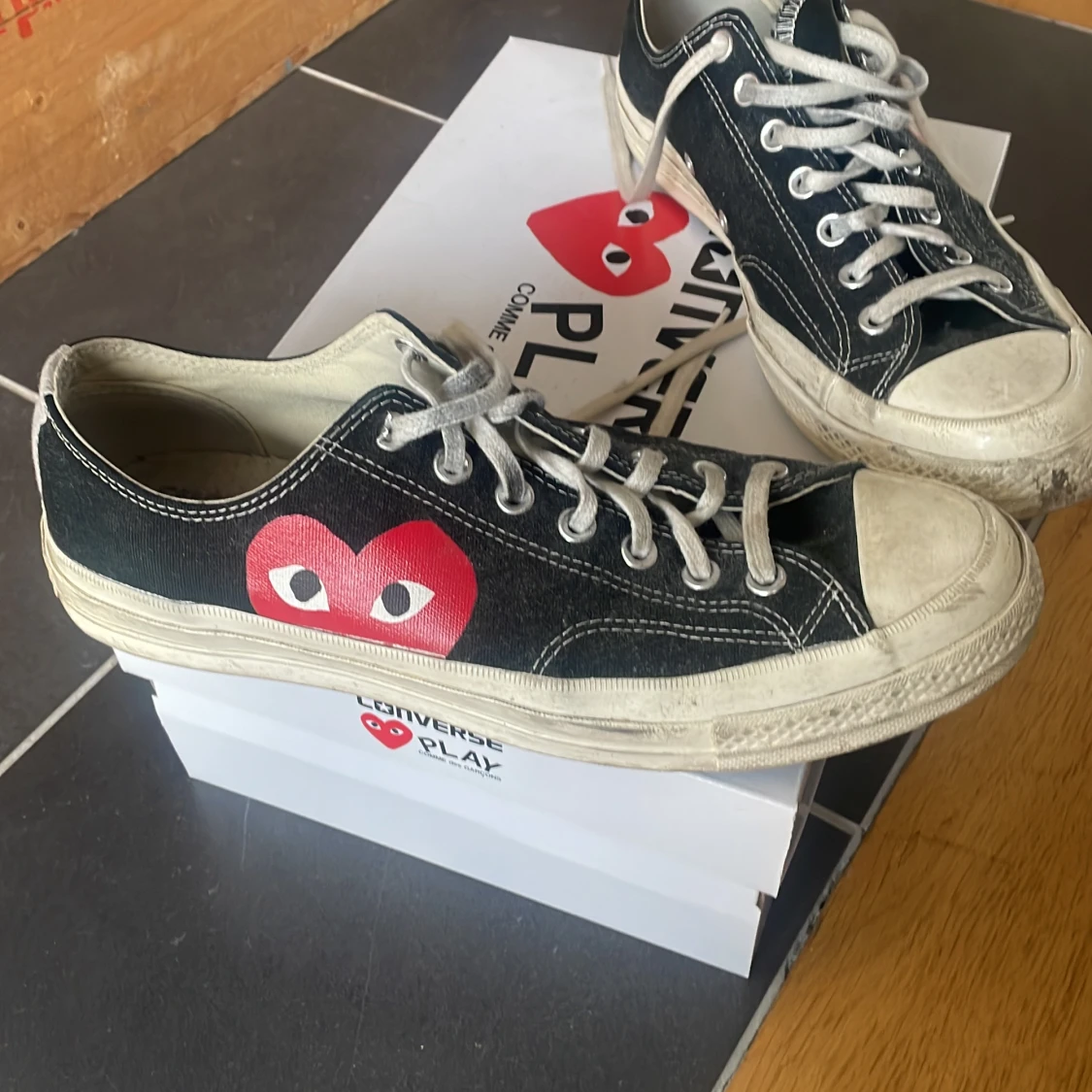 Cdg svarta converse - 90