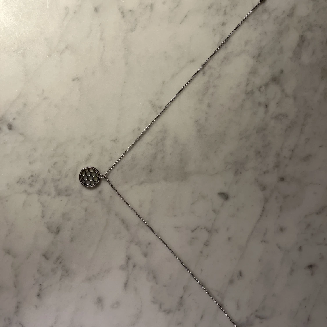 Silver FotbollsHalsband - 90