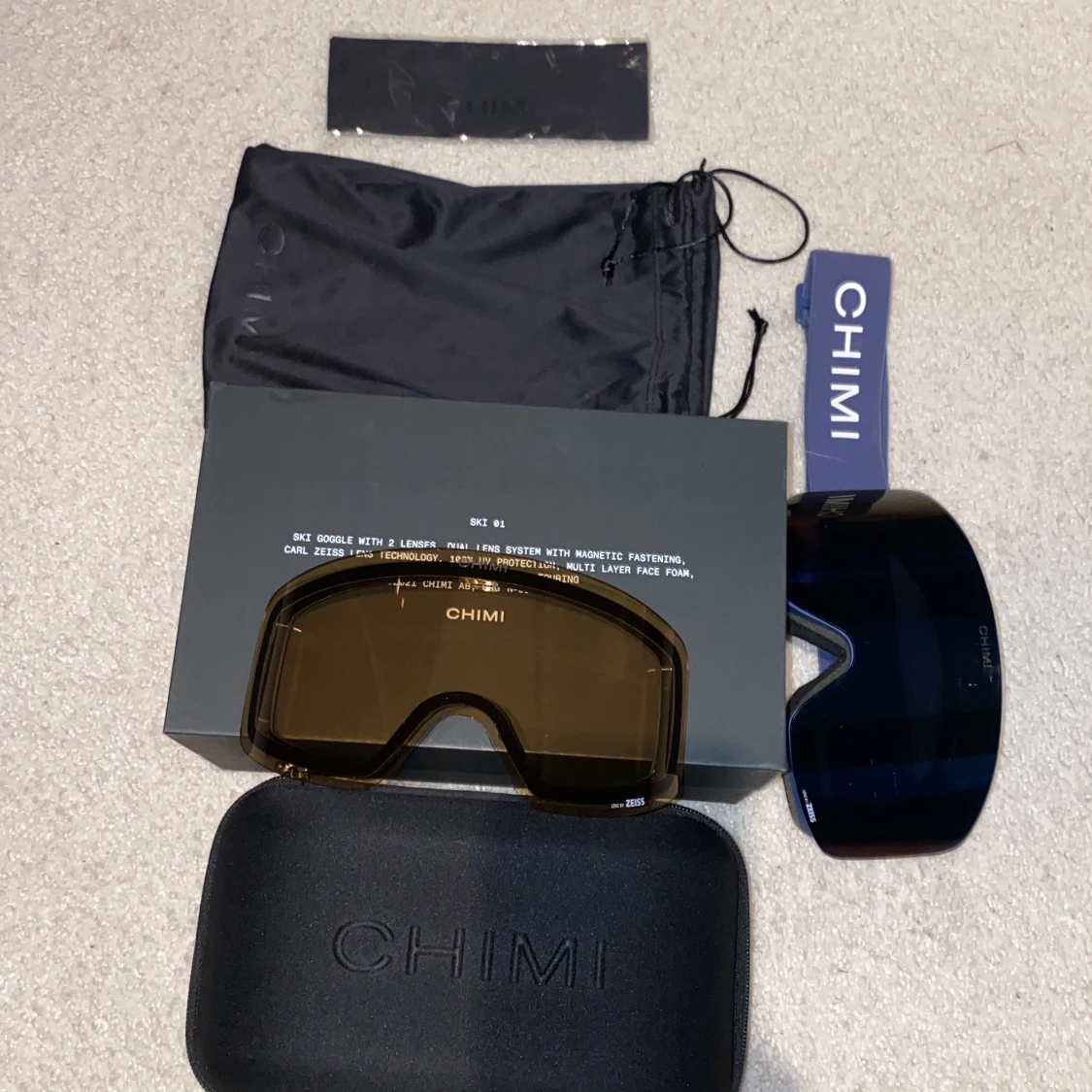 Chimi skidglasögon - 90
