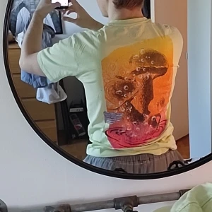 "Stay United" T-shirt Pull & Bear - T-shirt från Pull & Bear. Vet inte om det syns på bilden men den är lätt ljusgrön.  Tryck på ryggen. Storlek M.