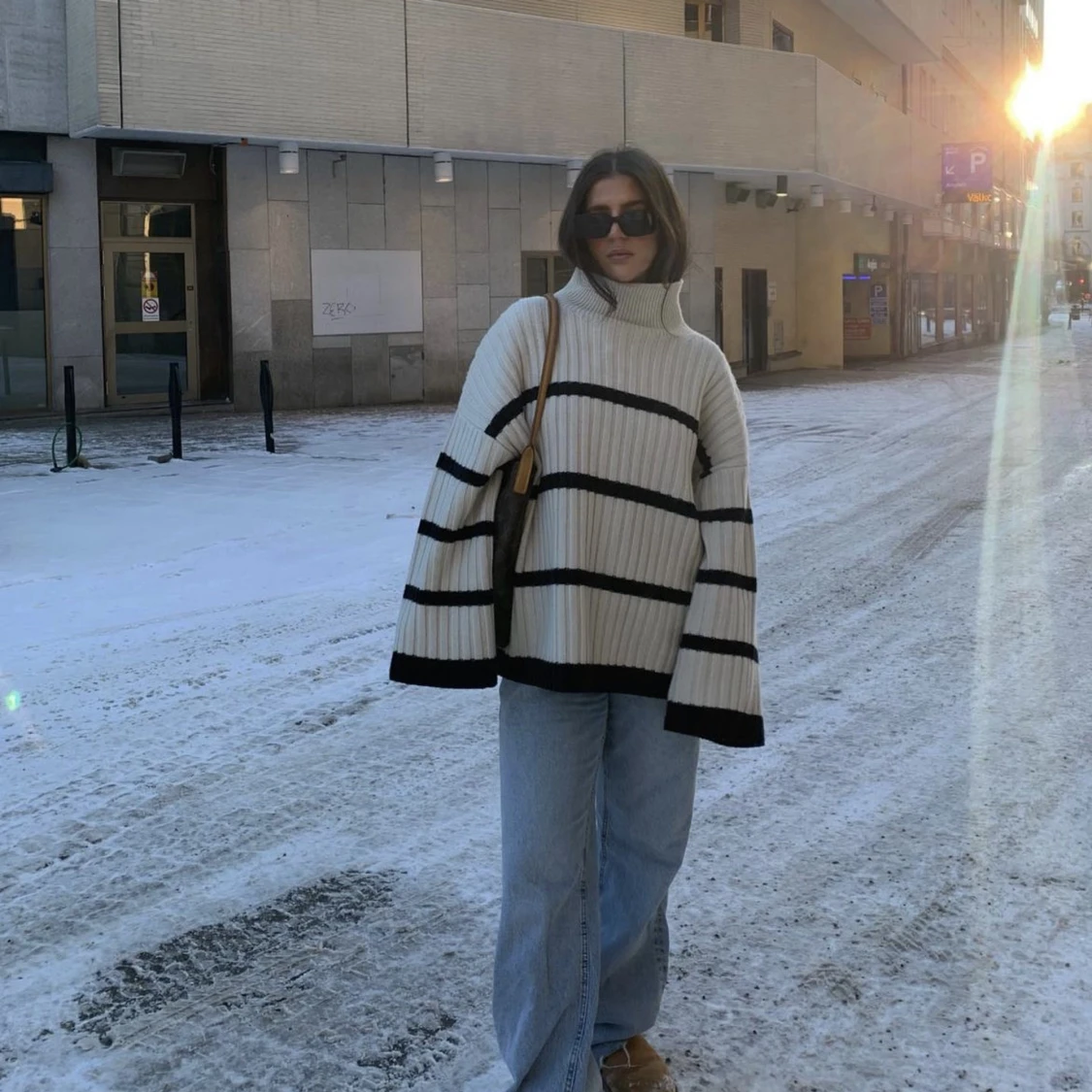 Randig tröja från H&M - 90