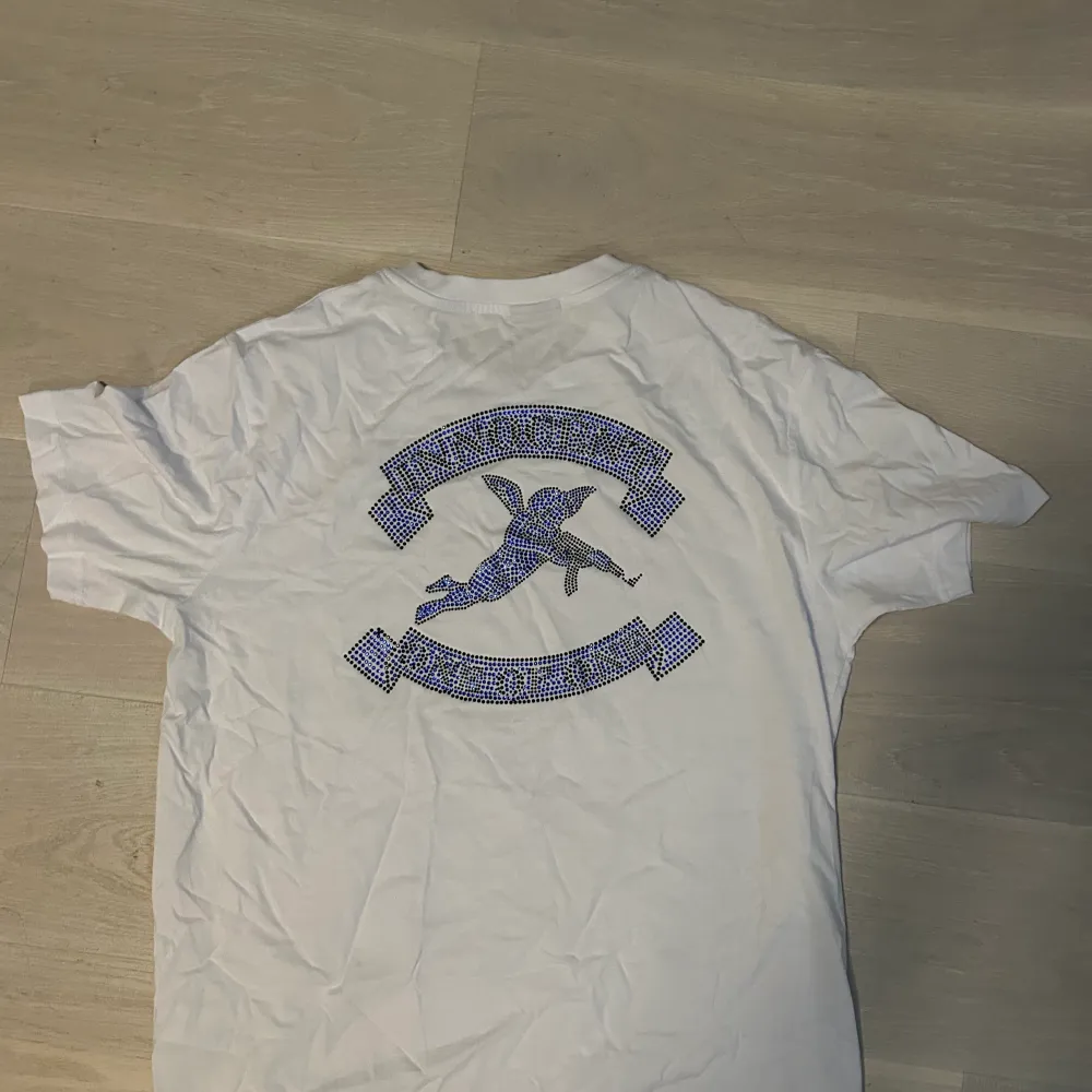 One of one tshirt köpt på Gotland för 500kr, helt oanvänd bara skrynklig pga legat i garderoben ovikt.. T-shirts.