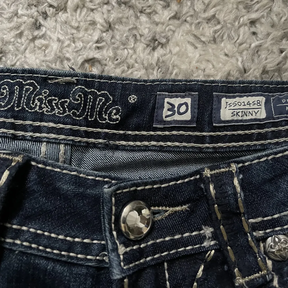 Jättecoola missme jeans som är använda några få gånger men i nytt skick! . Jeans & Byxor.