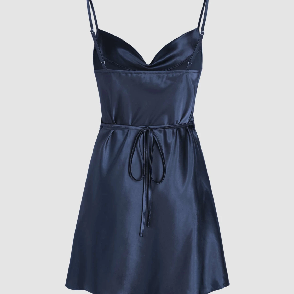 Marinblå klänning  - 90