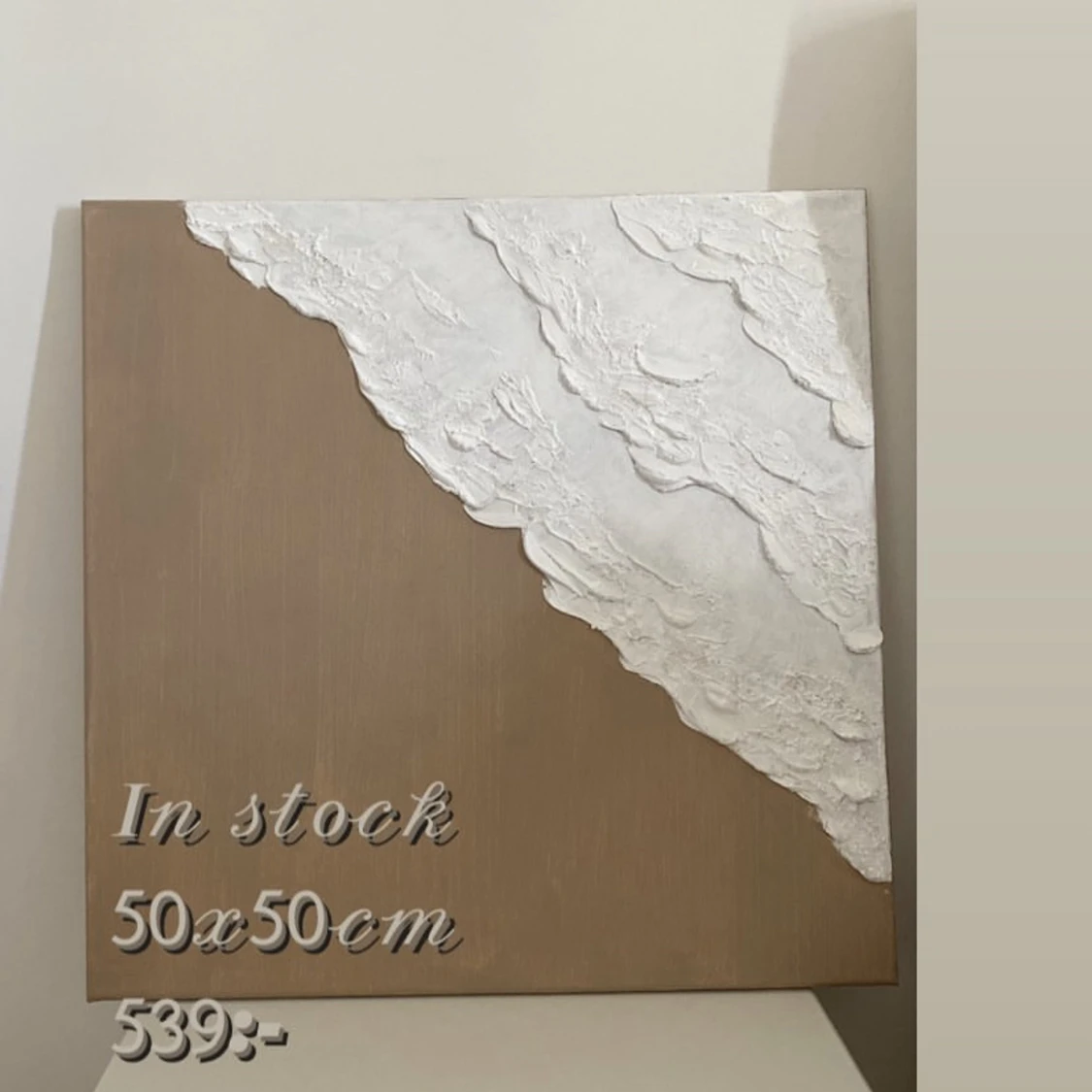 Tavla Haya art 50x50 vågor  - 90